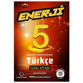 5. Sınıf Türkçe Bilgisi Enerji Soru Kitabı-Palme Yayınları
