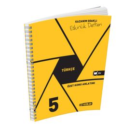 5. Sınıf Türkçe Etkinlik Defteri - Hız Yayınları
