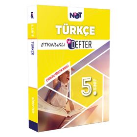 5. Sınıf Türkçe Etkinlikli Bidefter - Binot Yayınları