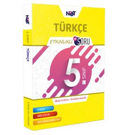 5. Sınıf Türkçe Etkinlikli Bisoru Bankası - Binot Yayınları