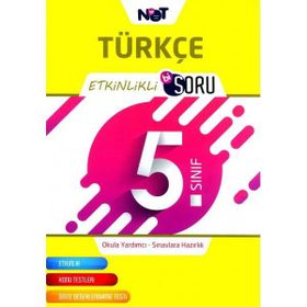 5. Sınıf Türkçe Etkinlikli Bisoru Bankası - Binot Yayınları