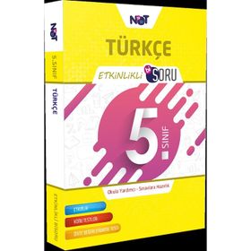 5. Sınıf Türkçe Etkinlikli Bisoru Bankası - Binot Yayınları