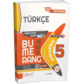 5. Sınıf Türkçe Etkinlikli Bumerang Serisi - Günay Yayınları
