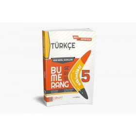 5. Sınıf Türkçe Etkinlikli Bumerang Serisi - Günay Yayınları