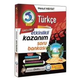 5. Sınıf Türkçe Etkinlikli Kazanım Soru Bankası - Çanta Yayınları