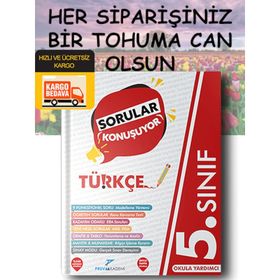 5.Sınıf Türkçe Güncel Sorular Konuşuyor Soru Bankası - Pruva Akademi Yayınları