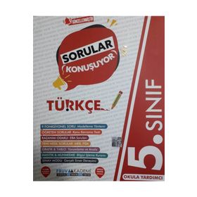 5.Sınıf Türkçe Güncel Sorular Konuşuyor Soru Bankası - Pruva Akademi Yayınları