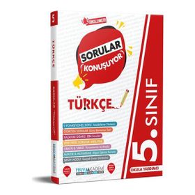 5.Sınıf Türkçe Güncel Sorular Konuşuyor Soru Bankası - Pruva Akademi Yayınları