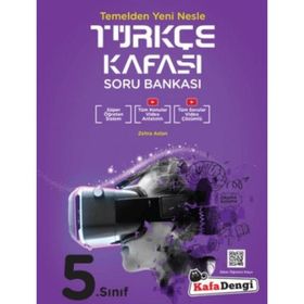 5.sınıf Türkçe Kafası Tümü Video Çözümlü Soru Bankası-Kafadengi Yayınları