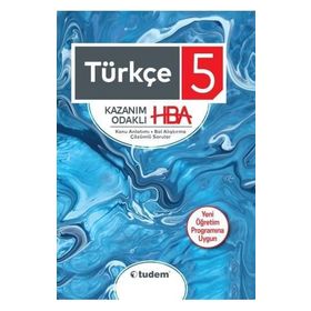 5. Sınıf Türkçe Kazanım Odaklı HBA - Tudem Yayınları