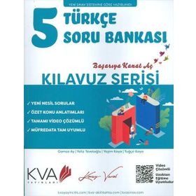 5. Sınıf Türkçe Kılavuz Serisi Soru Bankası-KVA Yayınları