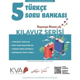 5. Sınıf Türkçe Kılavuz Serisi Soru Bankası-KVA Yayınları