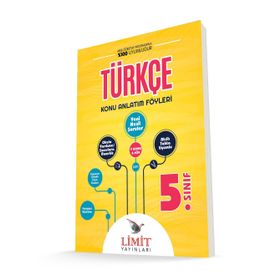 5. Sınıf Türkçe Konu Anlatım Föyleri Limit Yayınları