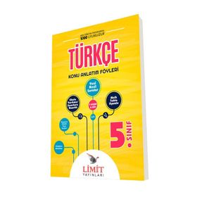 5. Sınıf Türkçe Konu Anlatım Föyleri Limit Yayınları