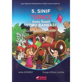 5. Sınıf Türkçe Konu Özetli Soru Bankası Esen Yayınları