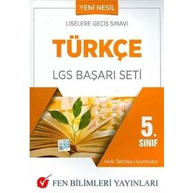 5. Sınıf Türkçe LGS Başarı Seti-Fen Bilimleri Yayıncılık