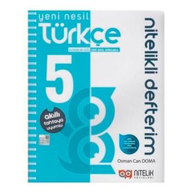 5. Sınıf Türkçe Nitelikli Defterim Nitelik Yayınları
