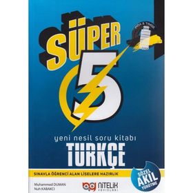 5. Sınıf Türkçe Nitelikli Defterim Nitelik Yayınları