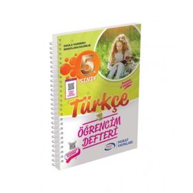 5. Sınıf Türkçe Öğrencim Defteri Murat Yayınları