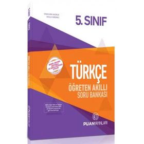 5. Sınıf Türkçe Öğreten Akıllı Soru Bankası Puan Yayınları