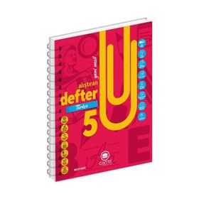 5. Sınıf Türkçe Okula Yardımcı Alıştıran Akıllı Defter - Çanta Yayınları