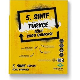 5. Sınıf Türkçe Sörf Soru Bankası-FikriBilim Yayınları