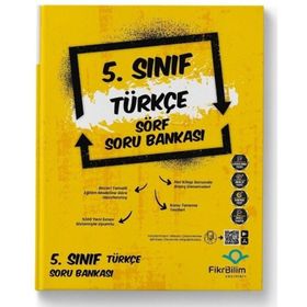 5. Sınıf Türkçe Sörf Soru Bankası-FikriBilim Yayınları