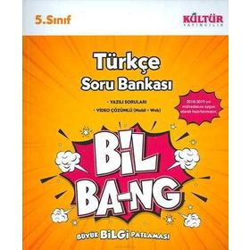 5. Sınıf Türkçe Soru Bankası Bil Bang Kültür Yayıncılık