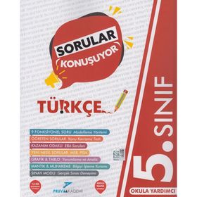 5. Sınıf Türkçe Sorular Konuşuyor Soru Bankası-Pruva Akademi Yayınları