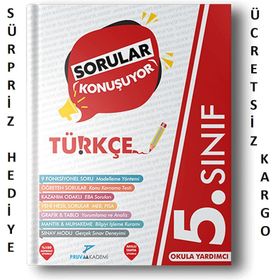 5. Sınıf Türkçe Sorular Konuşuyor Soru Bankası-Pruva Akademi Yayınları