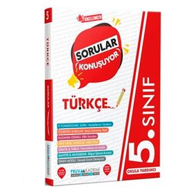 5. Sınıf Türkçe Sorular Konuşuyor Soru Bankası-Pruva Akademi Yayınları