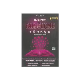 5. Sınıf Türkçe Tam Ölçme-Bilfen Yayıncılık