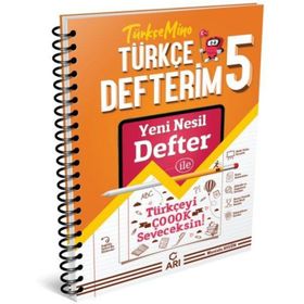 5. Sınıf Türkçe Türkçemino Defterim - Arı Yayınları