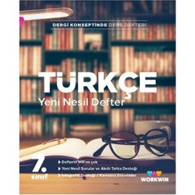 5. Sınıf Türkçe Yeni Nesil Defter-Workwin Yayınları