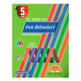 5.sınıf Üç Adım'da Fen Bilimleri Soru Bankası-Üç Adım Yayınları