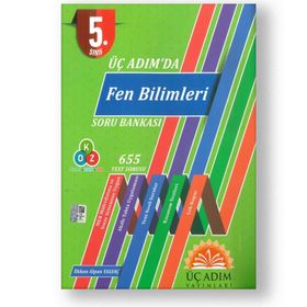 5.sınıf Üç Adım'da Fen Bilimleri Soru Bankası-Üç Adım Yayınları