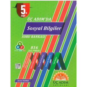 5. Sınıf Üç Adımda Sosyal Bilgiler Soru Bankası-Üç Adım Yayınları