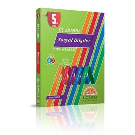 5. Sınıf Üç Adımda Sosyal Bilgiler Soru Bankası-Üç Adım Yayınları