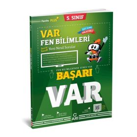 5. Sınıf VAR Fen Bilimleri Yeni Nesil Soru Bankası-Arı Yayınları