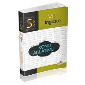 5. Sınıf VIP İngilizce Konu Anlatımlı - Editör Yayınları