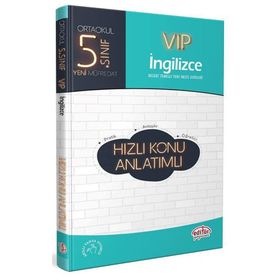 5. Sınıf VIP İngilizce Konu Anlatımlı - Editör Yayınları