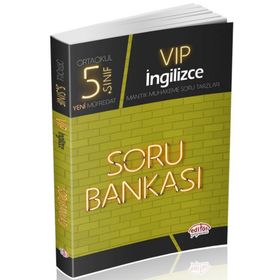 5. Sınıf VİP İngilizce Soru Bankası Editör Yayınları