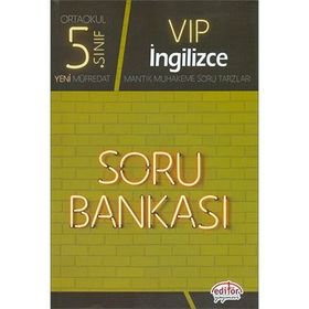 5. Sınıf VİP İngilizce Soru Bankası Editör Yayınları
