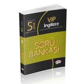 5. Sınıf VİP İngilizce Soru Bankası Editör Yayınları