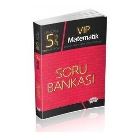 5. Sınıf VIP Matematik Soru Bankası Editör Yayınevi