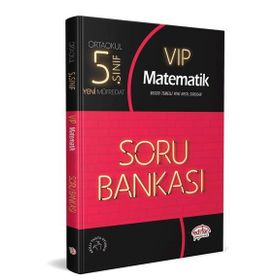 5. Sınıf VIP Matematik Soru Bankası Editör Yayınevi