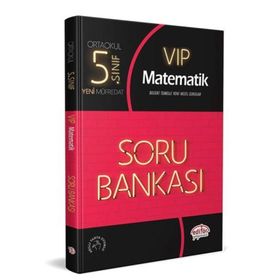 5. Sınıf VIP Matematik Soru Bankası Editör Yayınevi