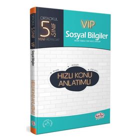5. Sınıf VIP Sosyal Bilgiler Konu Anlatımlı Editör Yayınevi