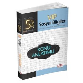 5. Sınıf VIP Sosyal Bilgiler Konu Anlatımlı - Editör Yayınları