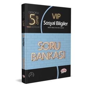 5. Sınıf VIP Sosyal Bilgiler Soru Bankası Editör Yayınevi